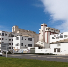 06 OCT<br>Alicante<br>Colocación placa DOCOMOMO<br>Fábrica de harinas<br>Bufort